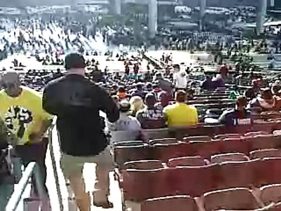 My seat at WrestleMania 29