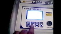 Laser therapy indian 100 mw vedio Used In Physiotherapy By Biotronix India