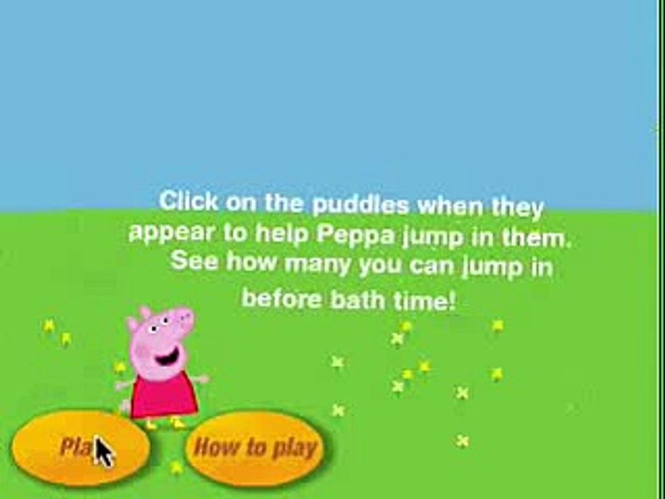 Play a Game With Peppa Pig Jump in the Muddy Puddle 1