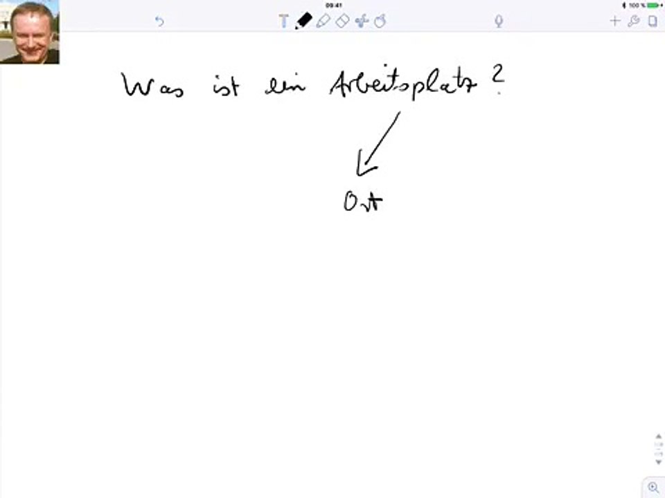 Was ist ein Arbeitsplatz?