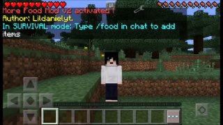 Minecraft PE v0.14.3 - More Food v2 *Mod* || Fotini Black