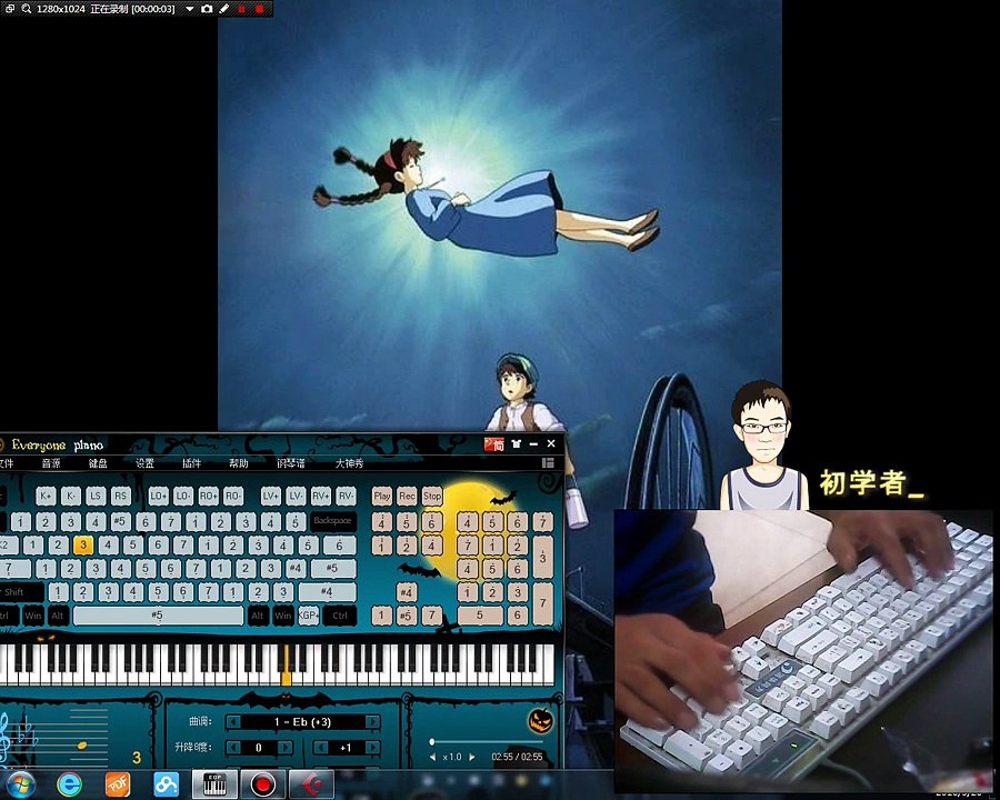 Castle In The Sky Everyone Piano Keyboard Piano Show