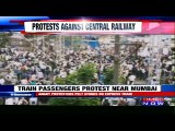 Delay in Trains: Commuters Protest at Diva Railway Station in Thane