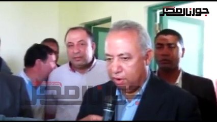 اللواء خالد سعيد محافظ الشرقية قام بإفتتاح مدرسة بقرية بالشرقية