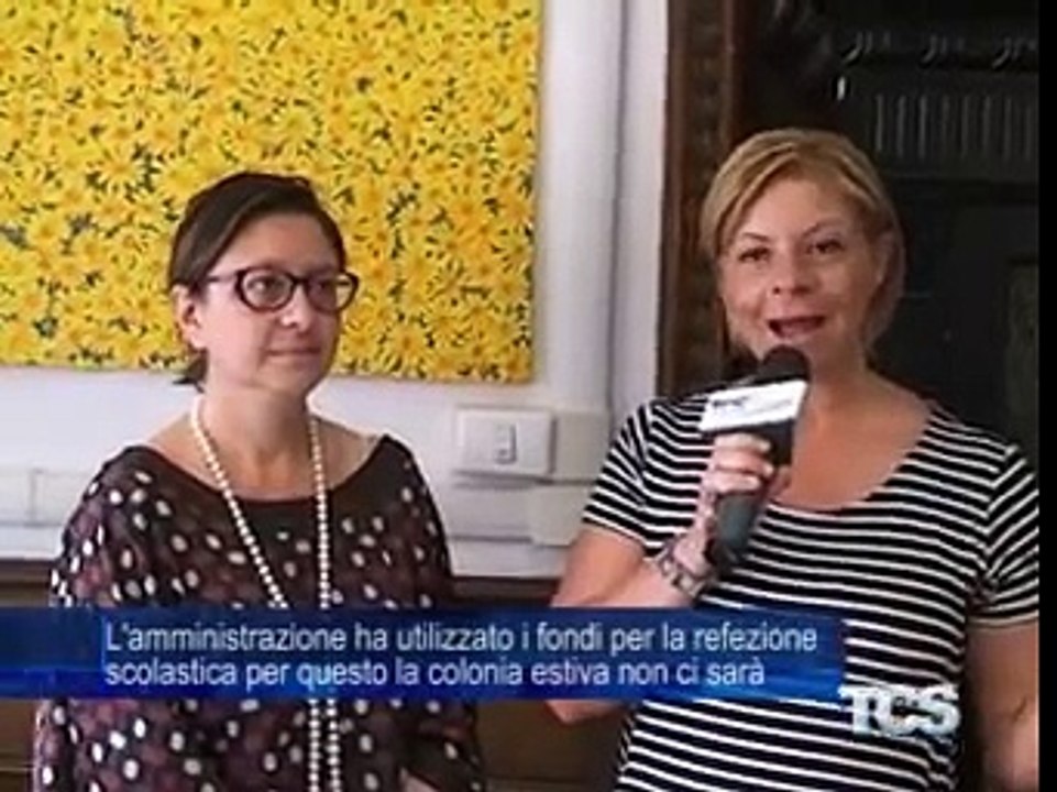 Lamministrazione ha utilizzato i fondi per la refezione scolastica per questo la colonia estiva non