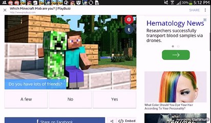 Minecraft Quiz | Which Minecraft Mob are You?