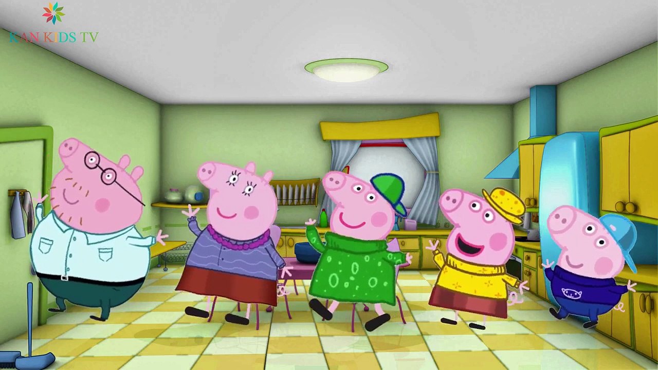 Peppa Pig Finger Family Songs   Daddy Finger Family Songs Nursery Rhymes For Kids   Kan Kids TV