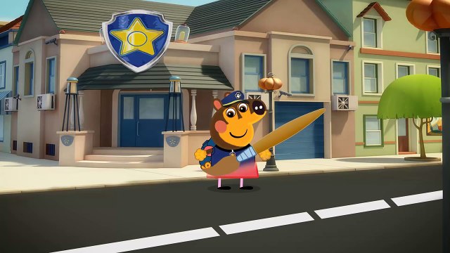 Peppa Pig em Português Brasil Surpresa Eggs Peppa Alterar Patrulha Canina Paw patrol Police
