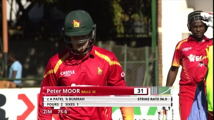 Bumah gets 3 wickets vs Zembabw  2nd TT20