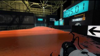 Portal 2 Gelocity Time Trial  105