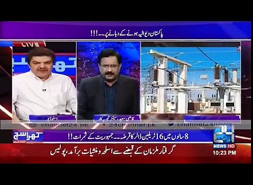 Khara Such Mubashir Luqman talks on Politicians plans and Pakistan worst condition (1)