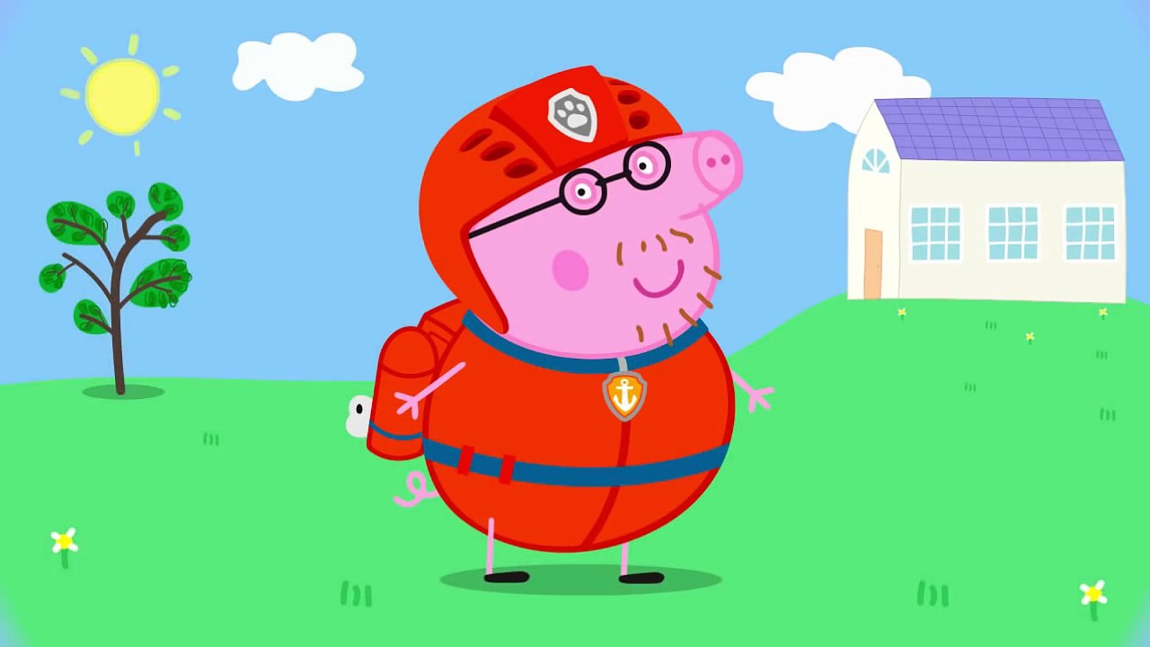 Peppa Pig se veste de Angry Bird e George de Bart Simpson - Peppa pig em português