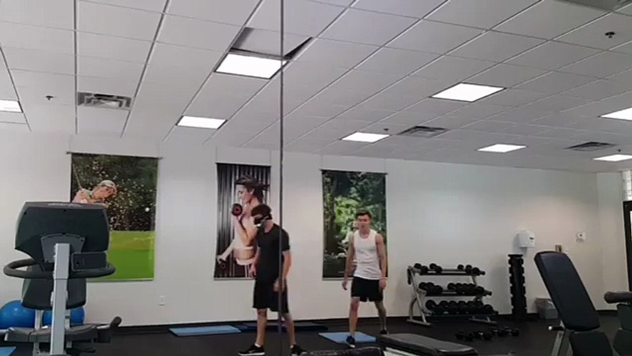 Tom Holland training for Spider-Man Homecoming (Marvel)