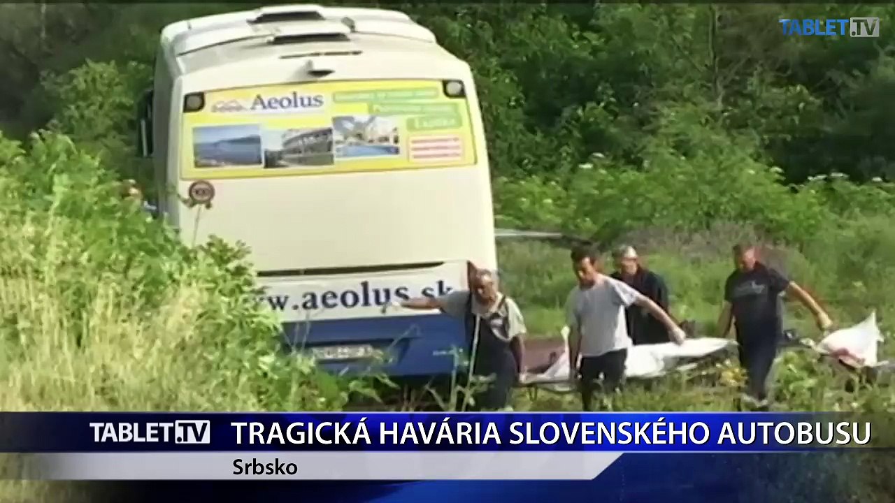 V Srbsku havaroval slovenský autobus, päť mŕtvych