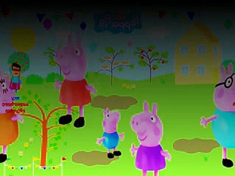 Peppa Pig Cartoon Finger Family Nursery Rhymes _ Peppa Pig Finger Family Children Nursery Rhymes