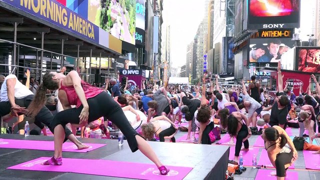 Un tour du monde très zen de la journée du yoga