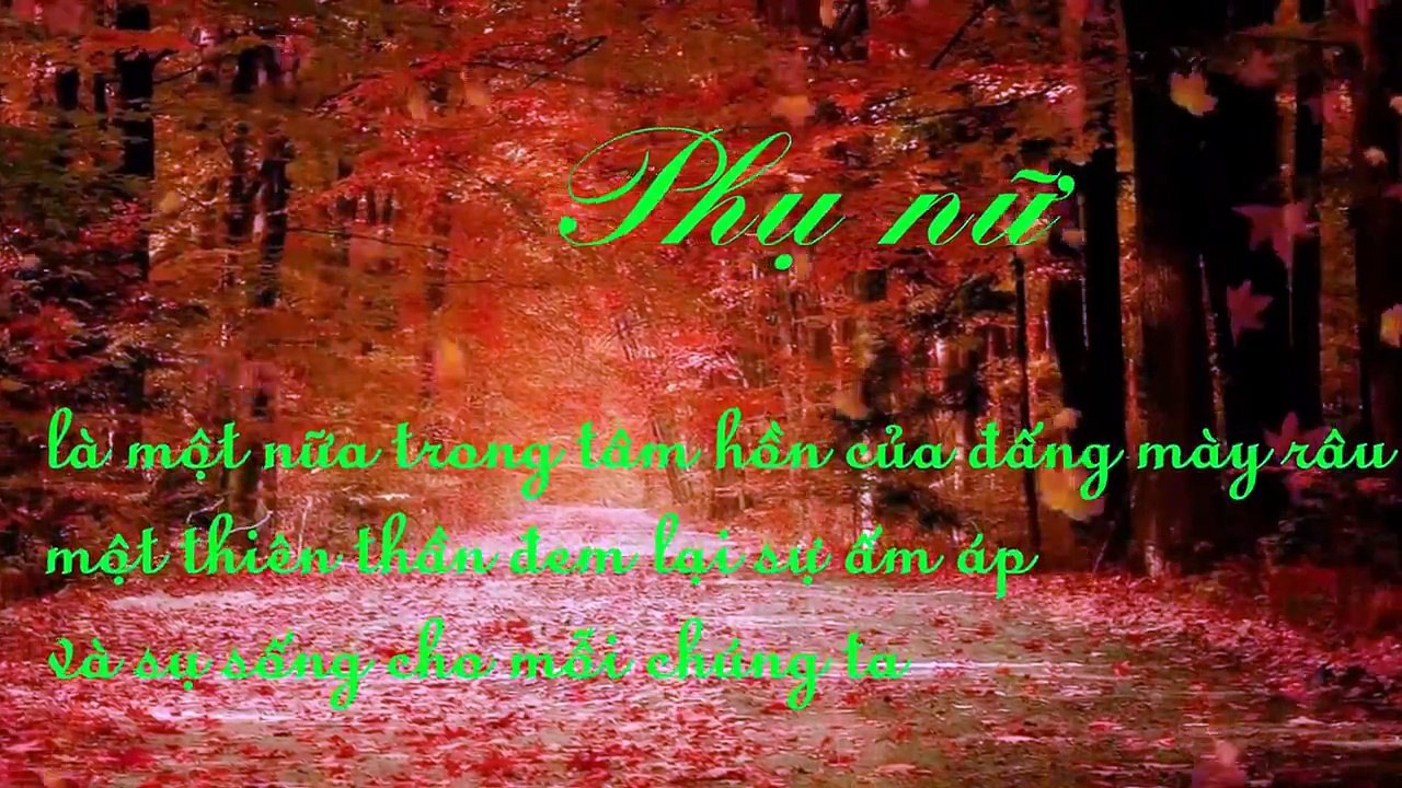 Chúc mừng ngày phụ nữ Việt Nam 20-10