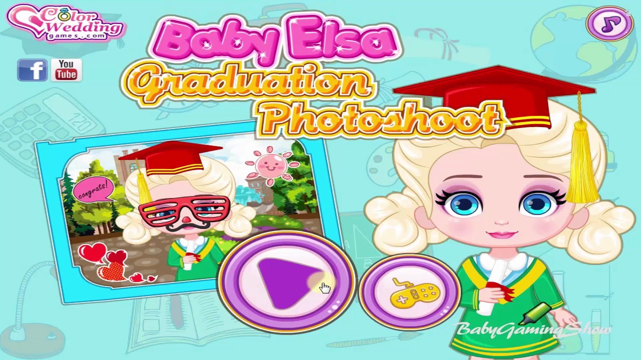 Baby Elsa Graduation Photoshoot