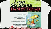 there is  Lean Six Sigma Demystified Second Edition