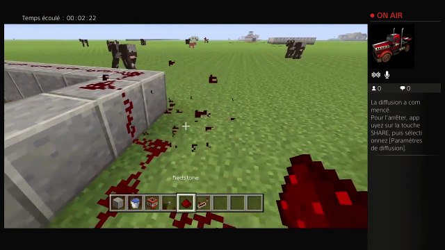 Minecraft tuto un double canon à TNT