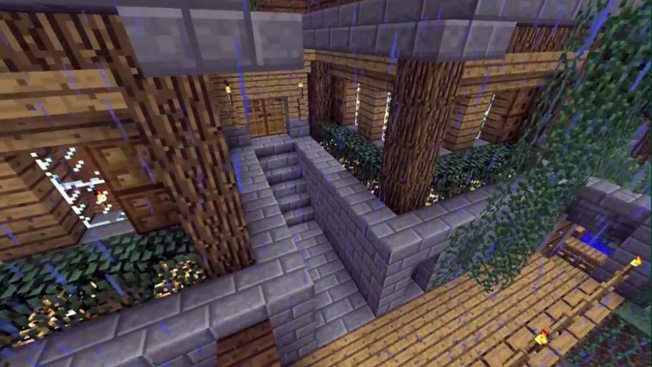 Minecraft Map Showcase Ep 1- Mountain House by Keralis (HD)