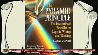 behold  The Pyramid Principle Logic in Writing and Thinking Financial Times Series