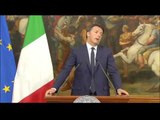 Roma - Il Presidente Renzi in conferenza stampa (20.06.16)