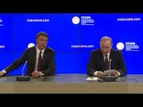 San Pietroburgo - Firma di accordi bilaterali e conferenza stampa Renzi - Putin (17.06.16)