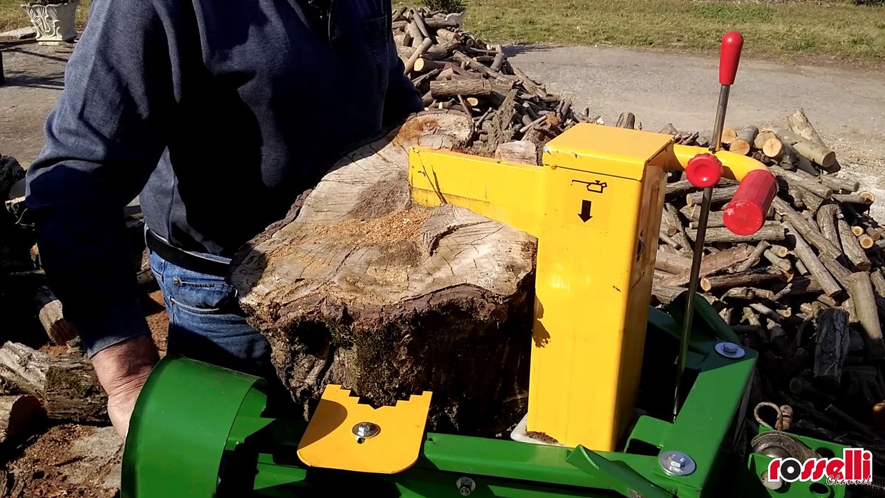 Log splitter Rosselli PTO 9 Ton -  Eco 99 C