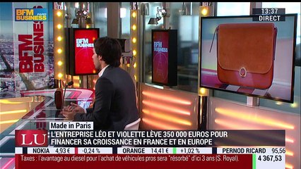 Made in Paris de Léo et Violette, site d'e-commerce de maroquinerie de luxe - 21/06