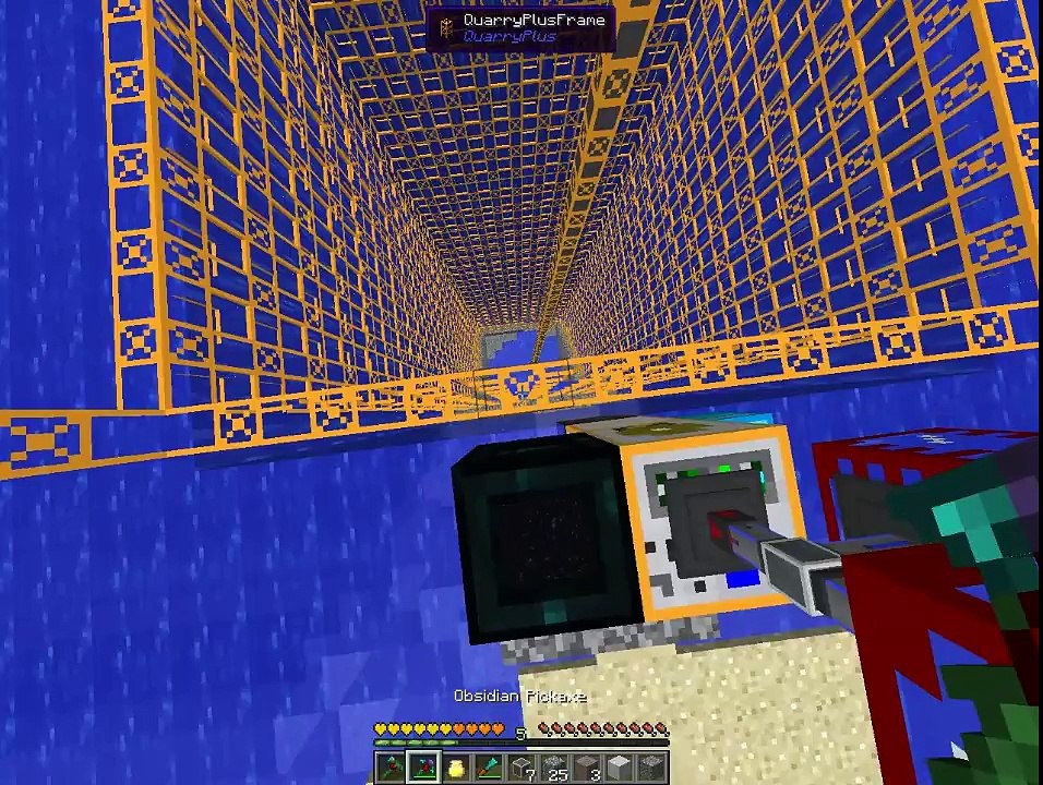 Minecraft 1.7.10 - Techno age 1 - Part.3 - Quarry Plus