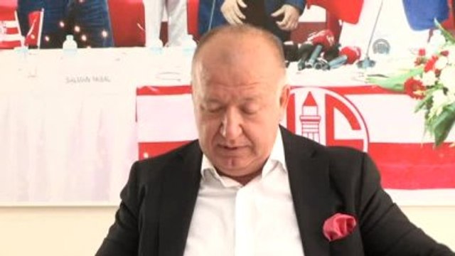 Gültekin Gencer: Tek Suçumuz Antalya'yı Futbol Şehri Yapmamız