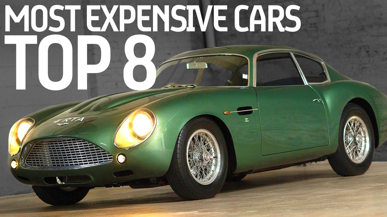 Top 8 Most Expensive Cars At Auction!