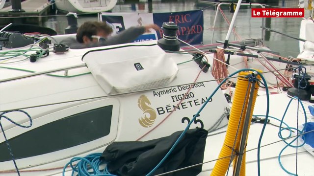 Solitaire Bompard-Le Figaro. Decroocq démâte : C'est très dur !