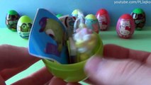 Sürpriz yumurta nasıl yapılır 12yumurta Miki Fare Peppa Pig Hello Kitty 2014 yeni