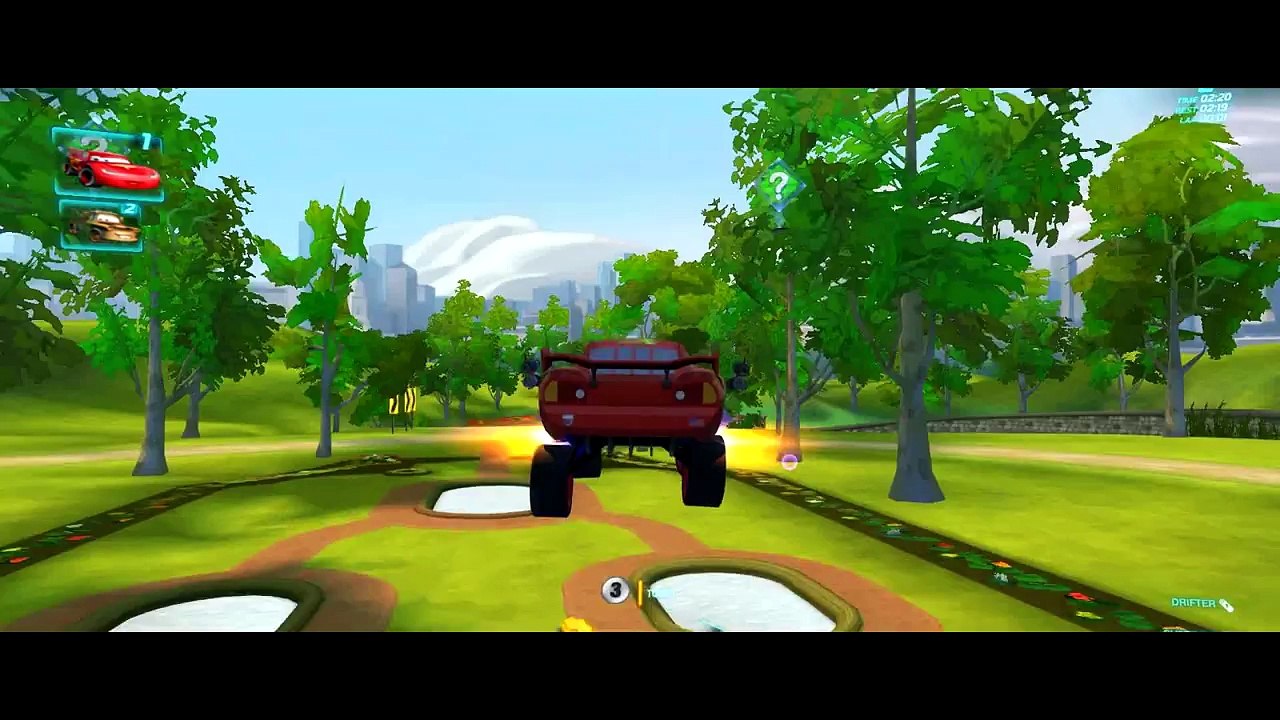 ARMORED Mcqueen Cars Battle Race Tow Mater in Disney Pixar Cars 2 The Game