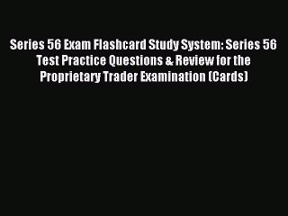 Read Series 56 Exam Flashcard Study System: Series 56 Test Practice Questions & Review for
