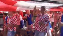 Euro 2016 : les supporters croates partent vers le stade