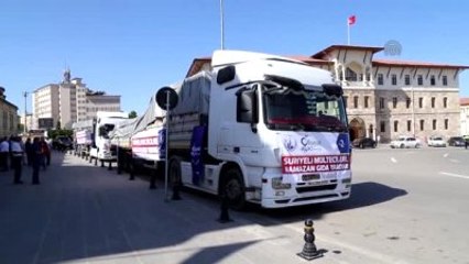 Sivas'tan Suriyeli Savaş Mağdurlarına Yardım