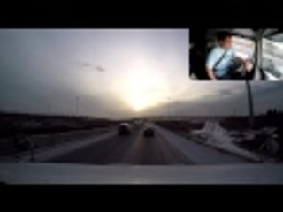 Télécharger la video: Trucker Rudi 01/22/16 truck driver steering wheel holder makes us look bad