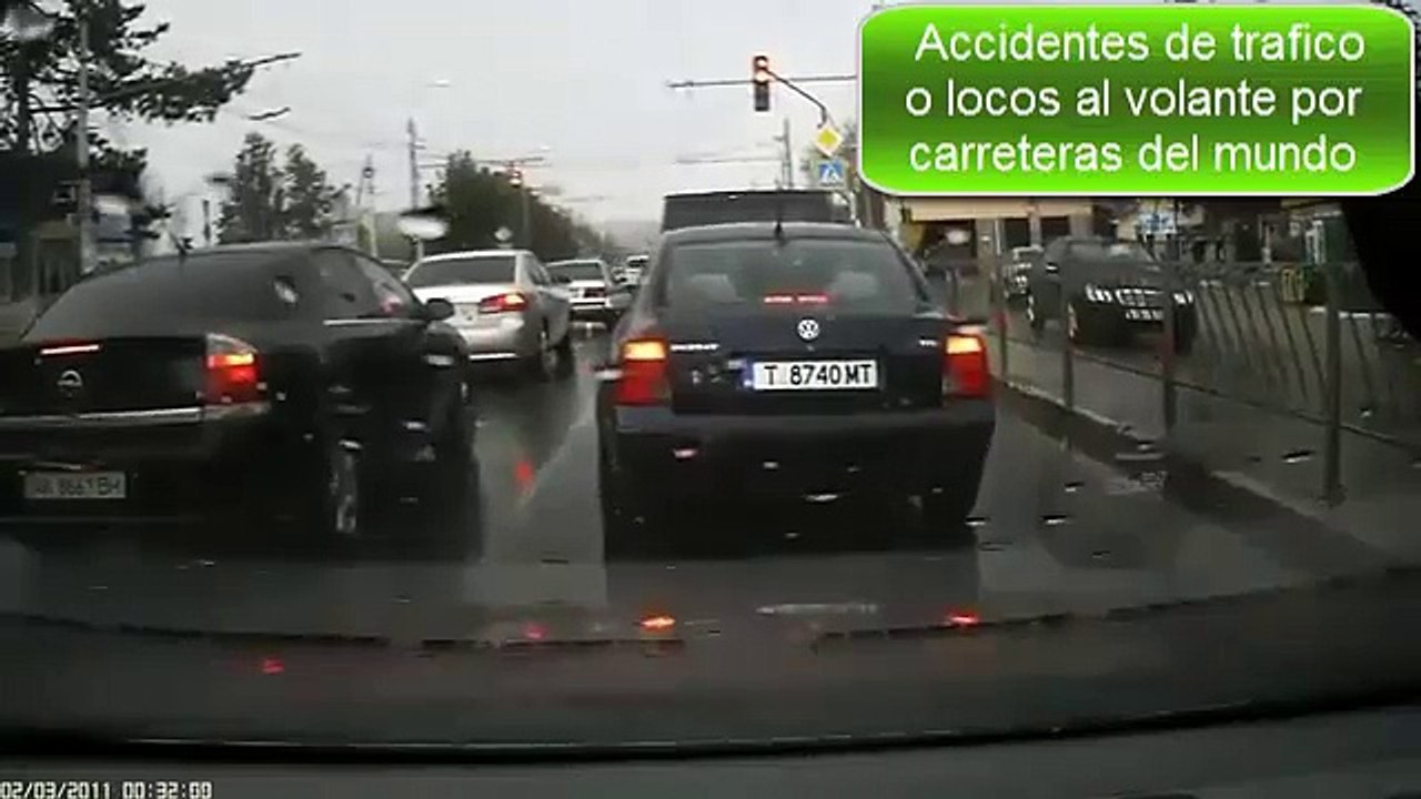 Accidentes de trafico o locos al volante por carreteras del mundo 17