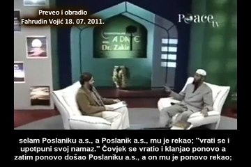 Dr Zakir Naik - Klanjanje teravije za imamom koji prebrzo klanja-