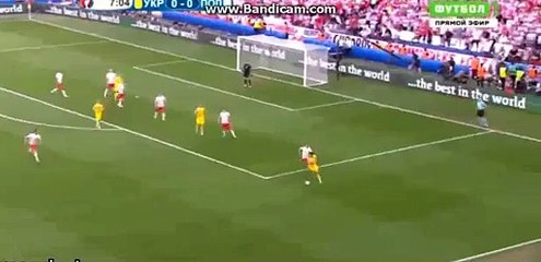 Robert Lewandowski Super Skills HD - Ukraine 0-0 Poland - 21-06-2016