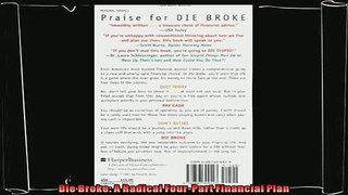 book online   Die Broke A Radical FourPart Financial Plan