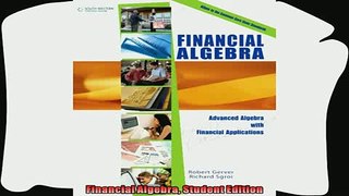 there is  Financial Algebra Student Edition