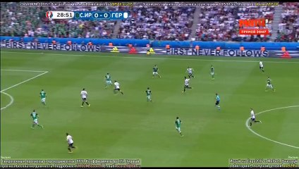 Mario Gomez Goal - N.Ireland 0 - 1 Germany - EURO 2016 (21.06.2016) HD