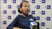 Echenique: Queremos gobernar con el PSOE