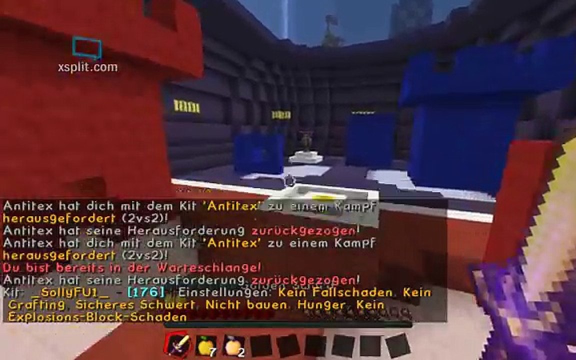 Gerade so noch! Minecraft PVP #1