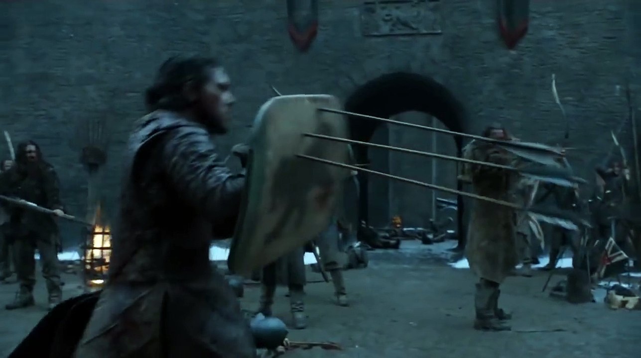 Game of Thrones 6x09 - Jon Snow vs Ramsay Bolton