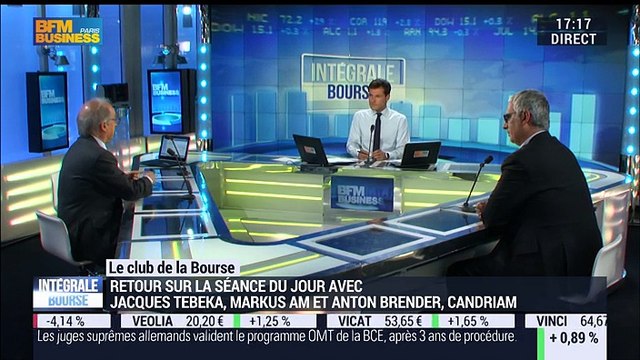 Le Club de la Bourse: Anton Brender, Jacques Tebeka et Frédéric Rozier - 21/06